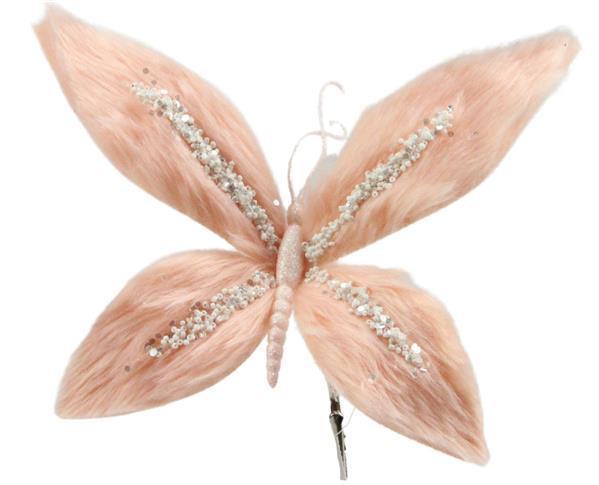 10" Butterfly Pink Fluffy