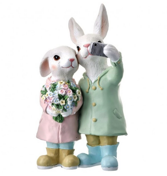 9" Selfie Bunnies