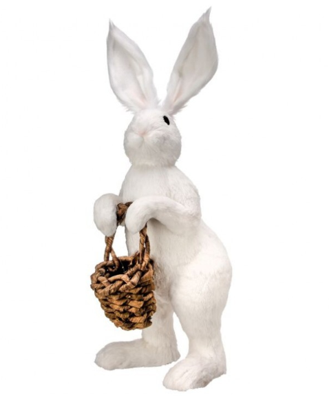 28" Bunny w/ Basket