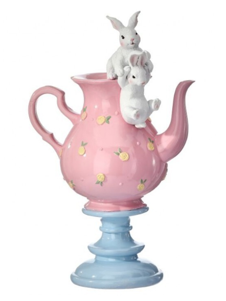 15" Teapot Bunnies