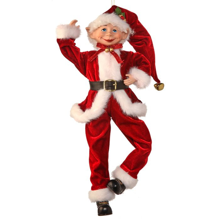 17 inch Elf Red White