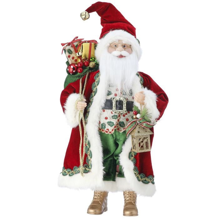 18 inch Santa Holly Days Fabric