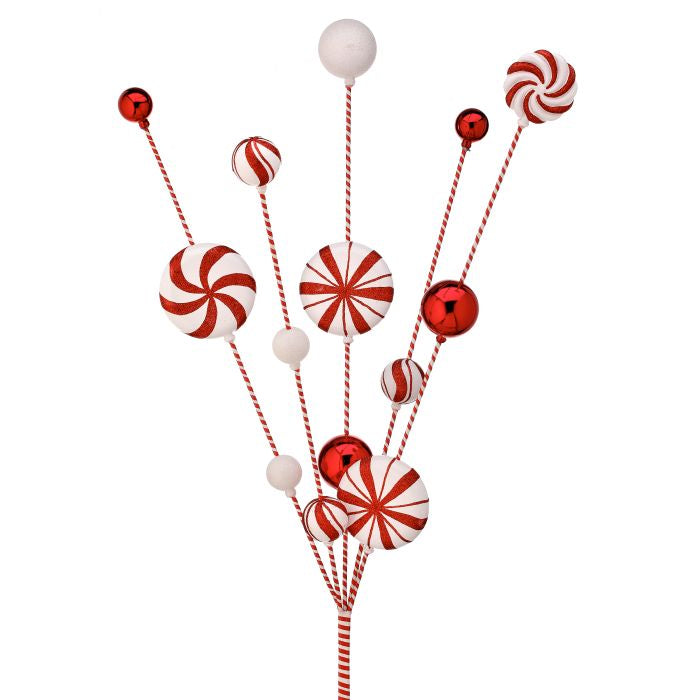 28 inch Peppermint Ball Spray