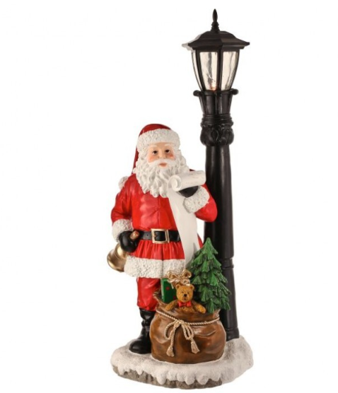 Led santa figurine, 35 inch, for Christmas decorating