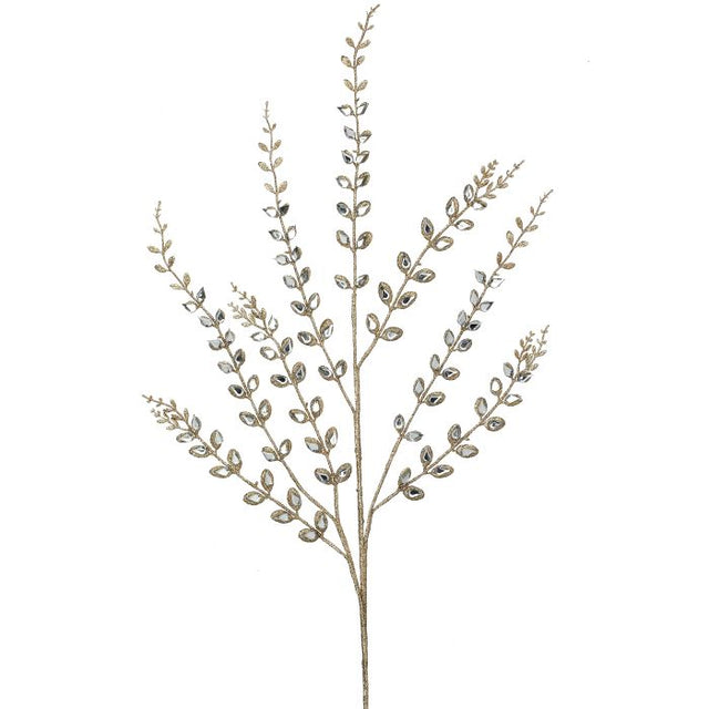 Champagne smilax leaf spray with trailing foliage.