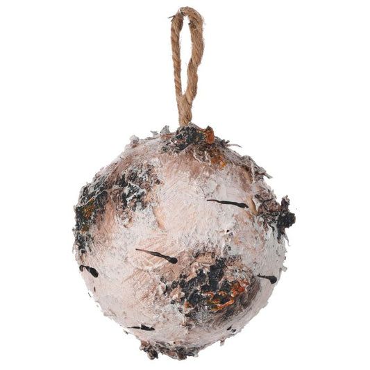 4.5" Birch Ball Ornament