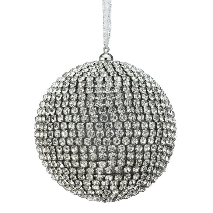 5 inch Diamond Ball Ornament