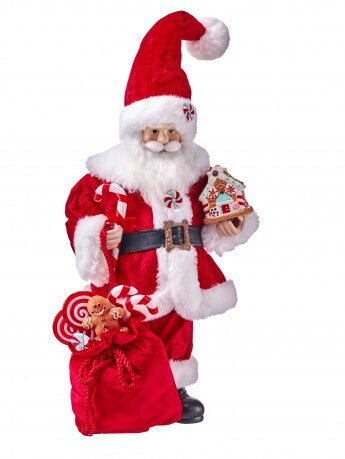 20” Santa Peppermint Lane