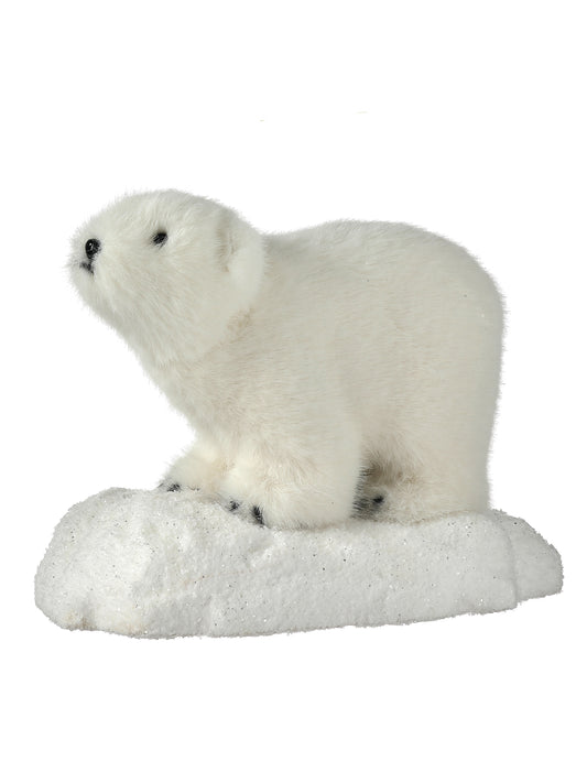 9 inch Polar Bear on Ice