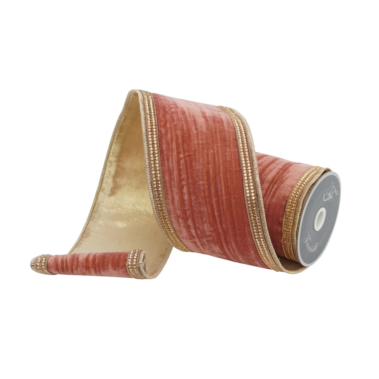 4"x5Y Coral Ribbon Diamonds