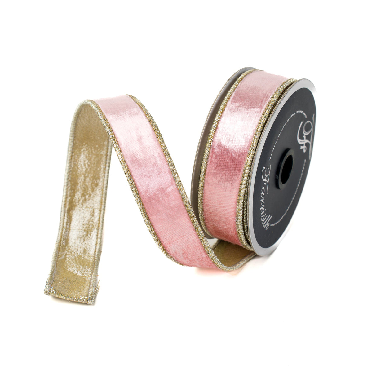 4"x10Y Red Satin Velvet Ribbon