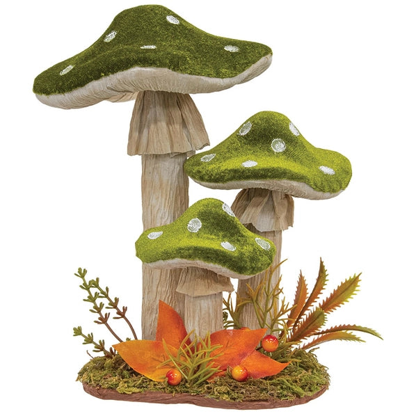 8" Mushroom Green