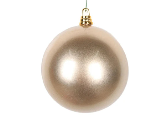 8" Champagne Candy Apple Ornament