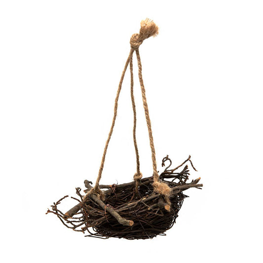 7.5" Twig Nest Hanging