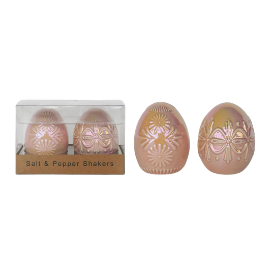 S/2 2.5" Blush Salt & Pepper Shakers