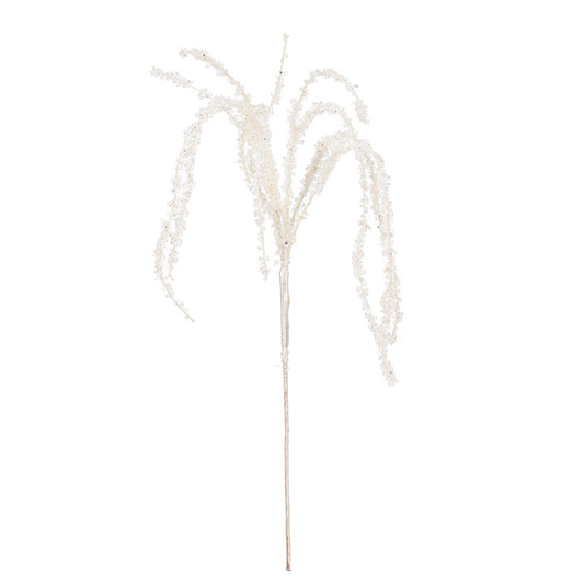 24” White Hanging Branch