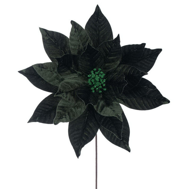 Green stem with poinsettia stem green detail.
