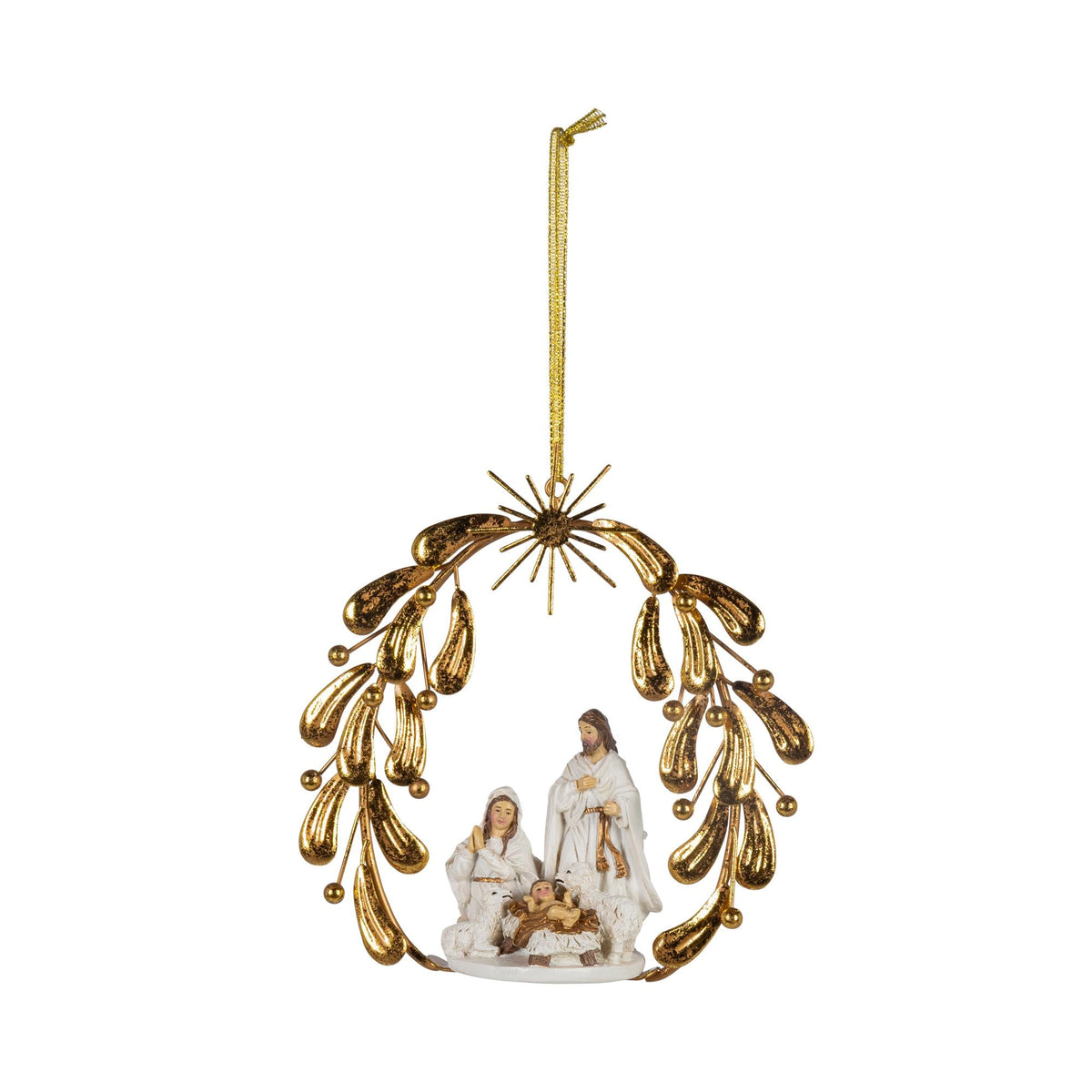 6” Holy Family Ornament