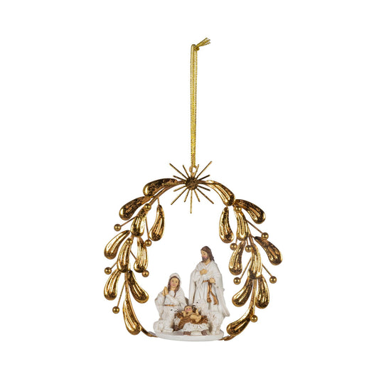 6” Holy Family Ornament