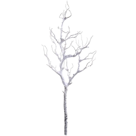 40" Snowed Twig Spray
