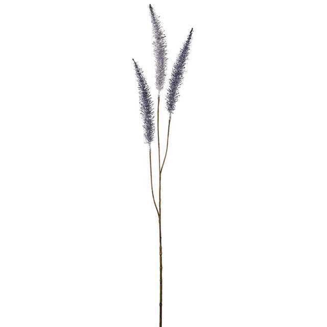 Lavender grass spray with airy stems.
