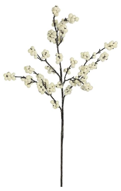 31" Snow Berry Spray