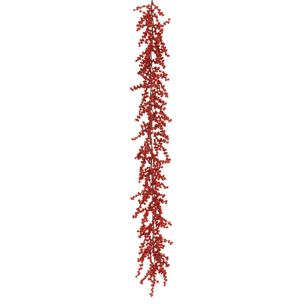 58" Red Berry Garland