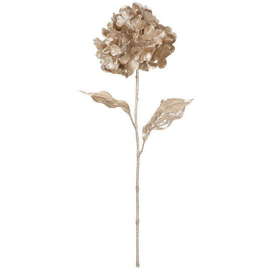 29" Hydrangea Champagne Metallic