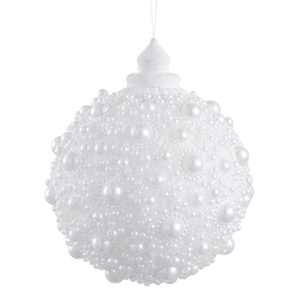 4.5" Pearl Ball Ornament