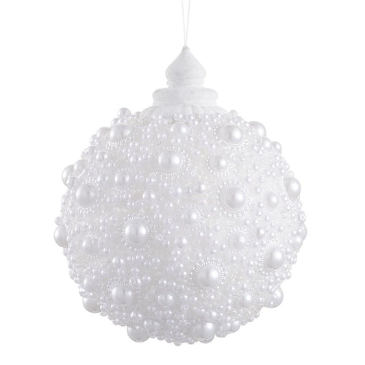 4.5" Pearl Ball Ornament