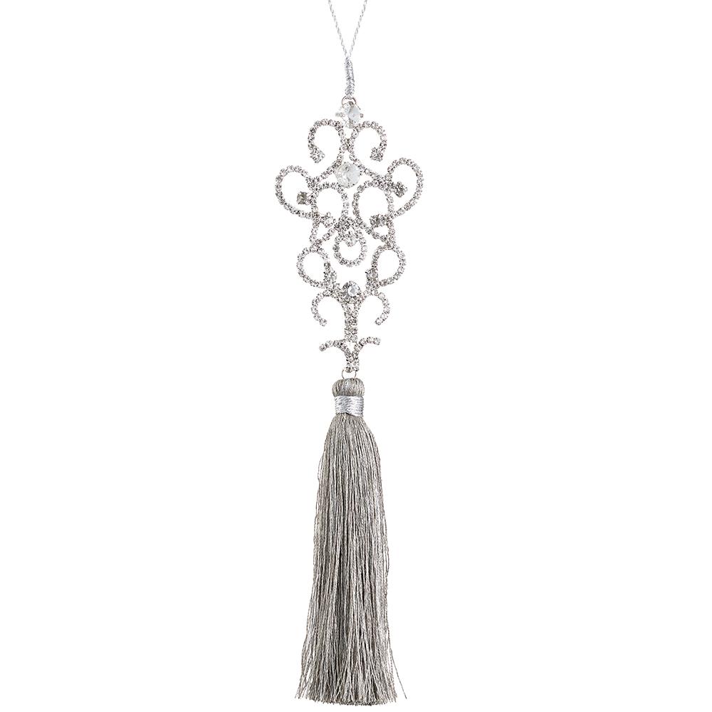 10" Jeweled Tassel Ornament