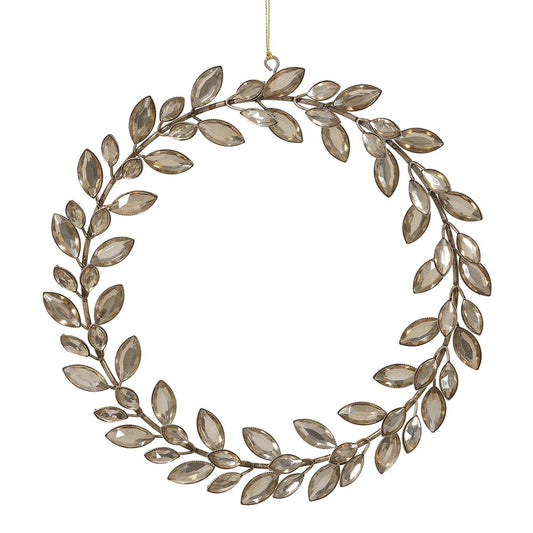 9" Rhinestone Wreath