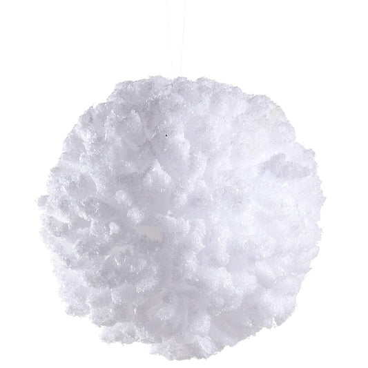 4" Snowball Ornament