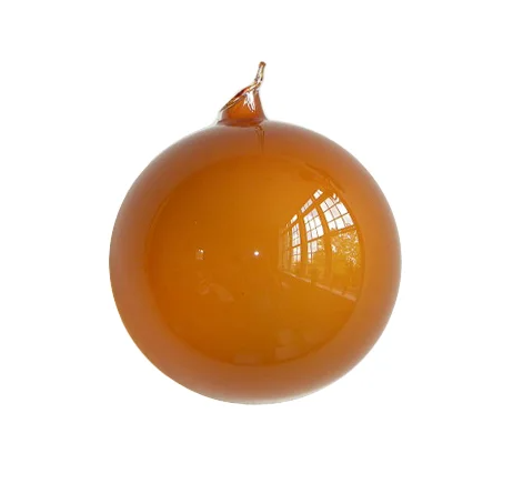 5" Bronze Glass Ball Ornament