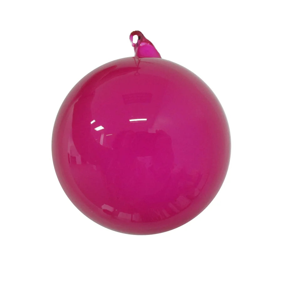 glass ball ornament for holiday decorating
