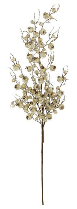 32" Crabapple Frosty Spray Gold