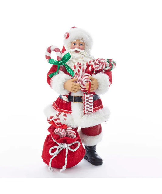 10" Santa & Candy Bag