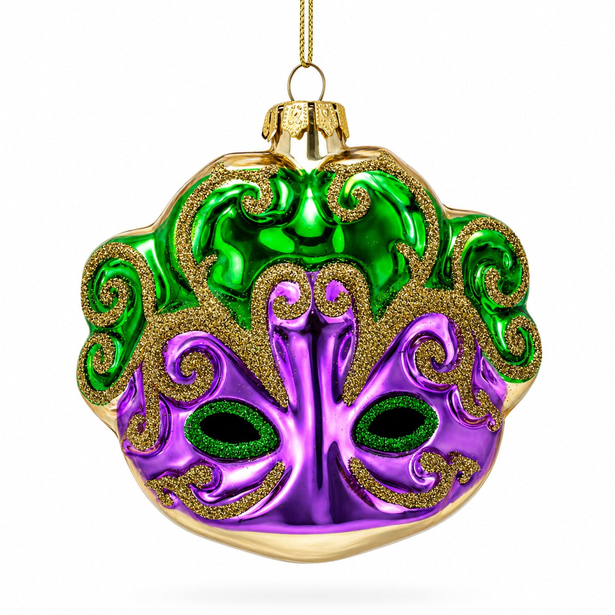 8.5" Venetian Mask Purple