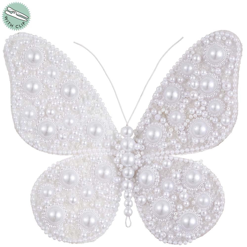 7" Pearl Butterfly w/ Clip