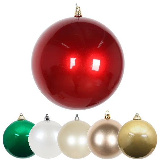 Candy Apple Plastic Ball Ornament