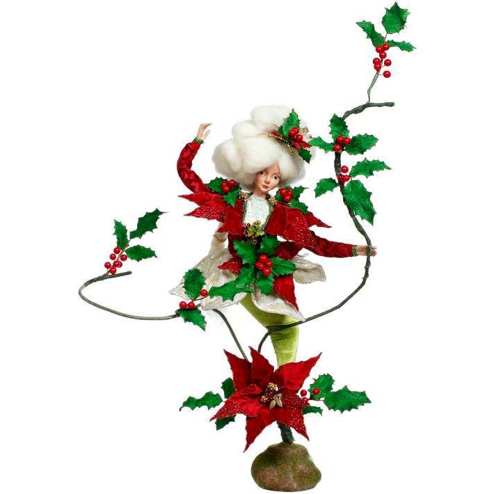 Lady of Poinsettia