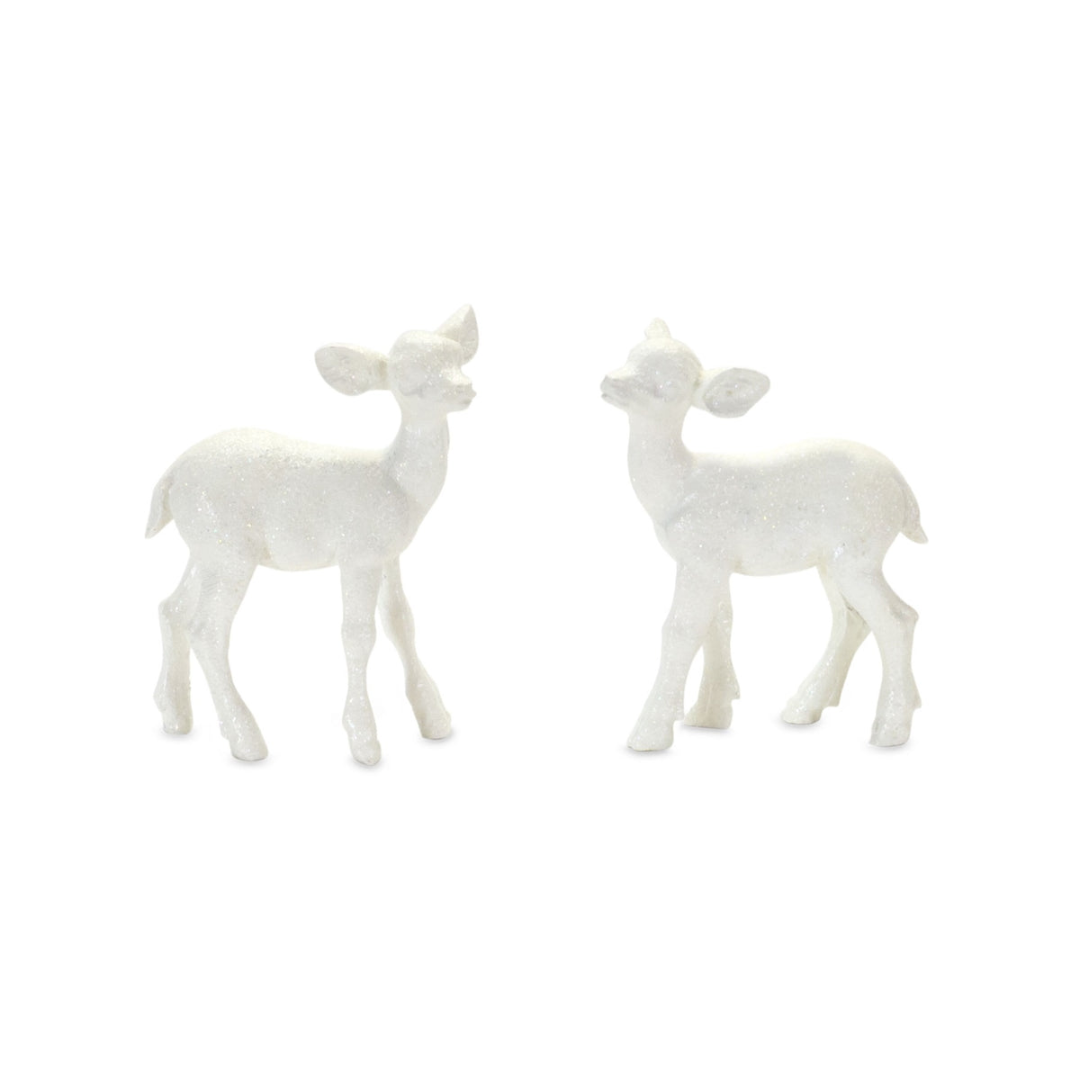 4" White Deer