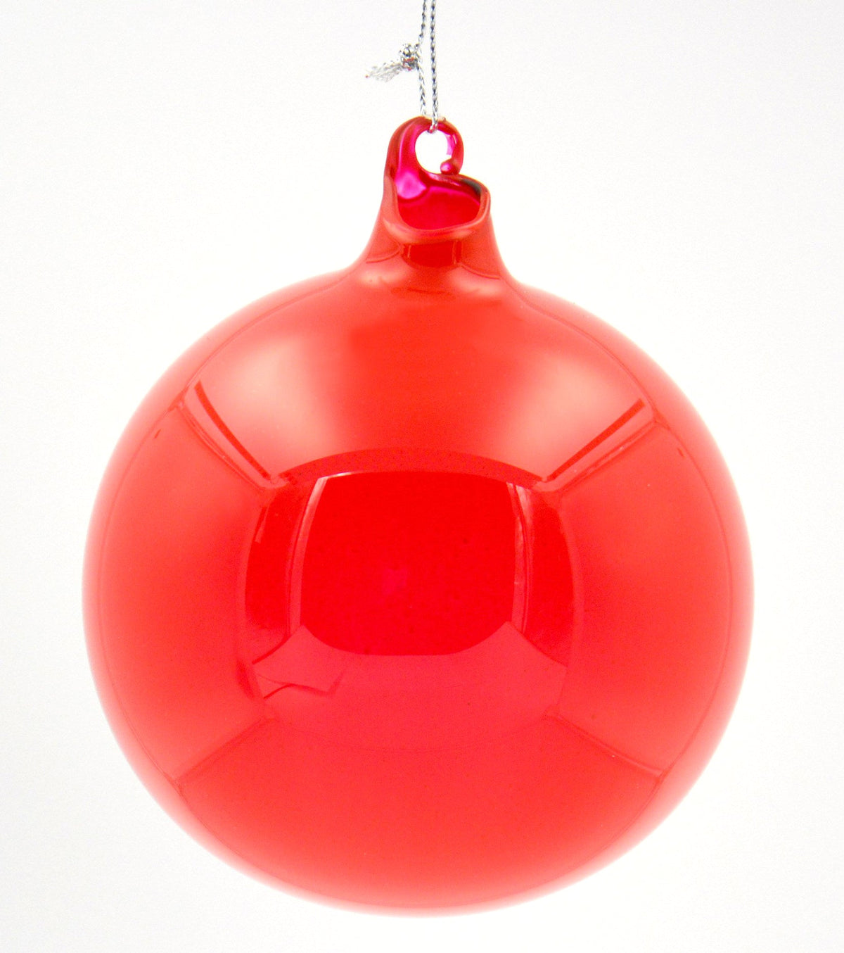 150mm Candy Apple Bubblegum Glass Ball Ornament