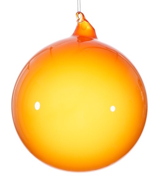 100mm Sufmoon Bubblegum Glass Ball Ornament
