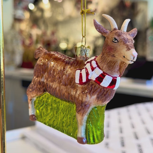 4” Goat Ornament
