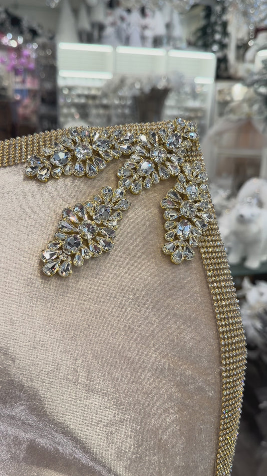 48” Champagne Bling Bow Bésame