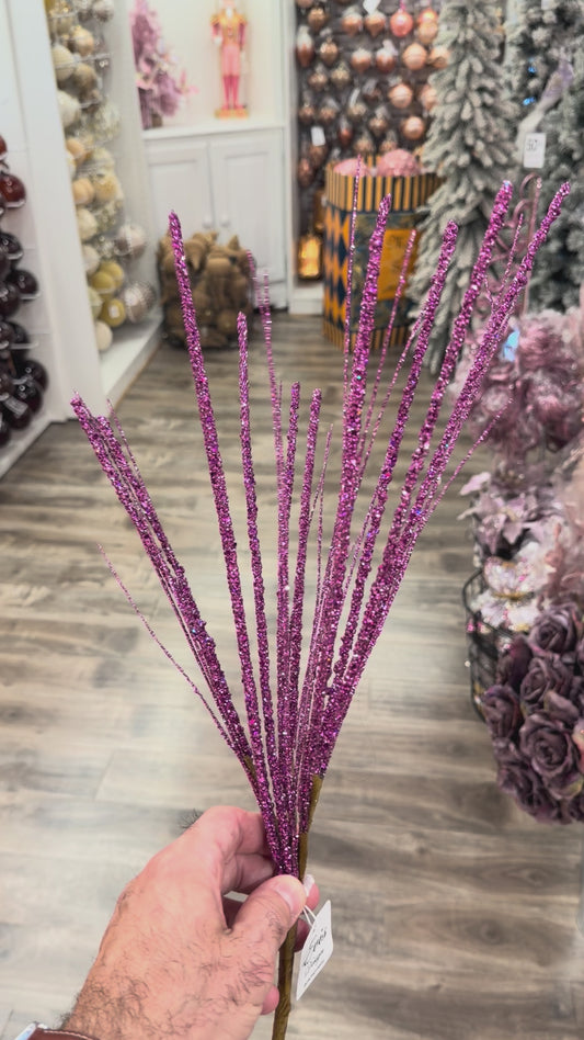 22" Purple Spray