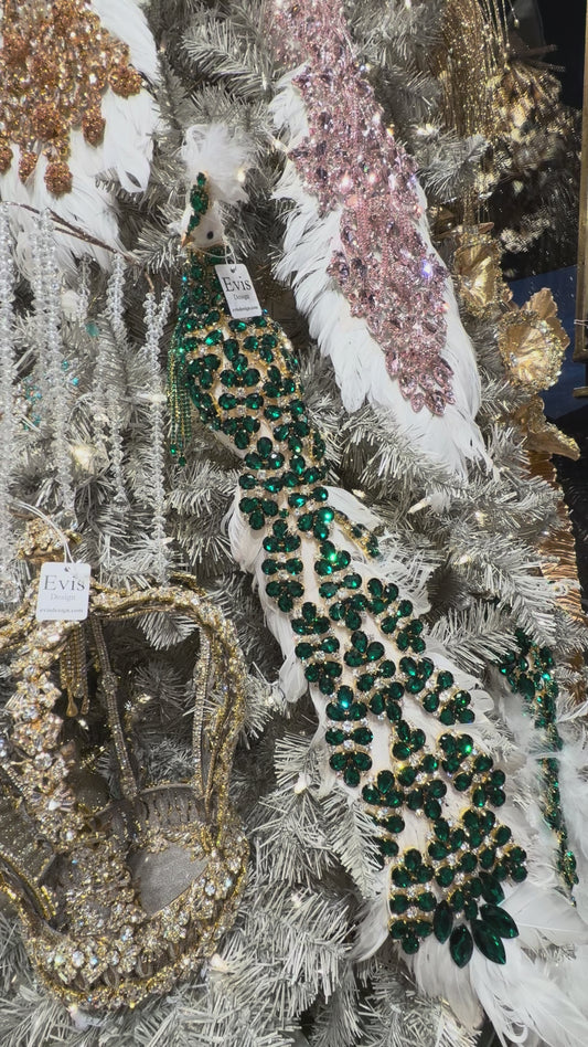 26” Aureleaf Peacock Gemmed