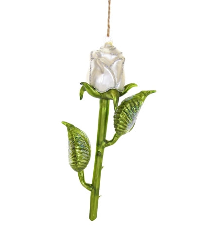23" White Rose